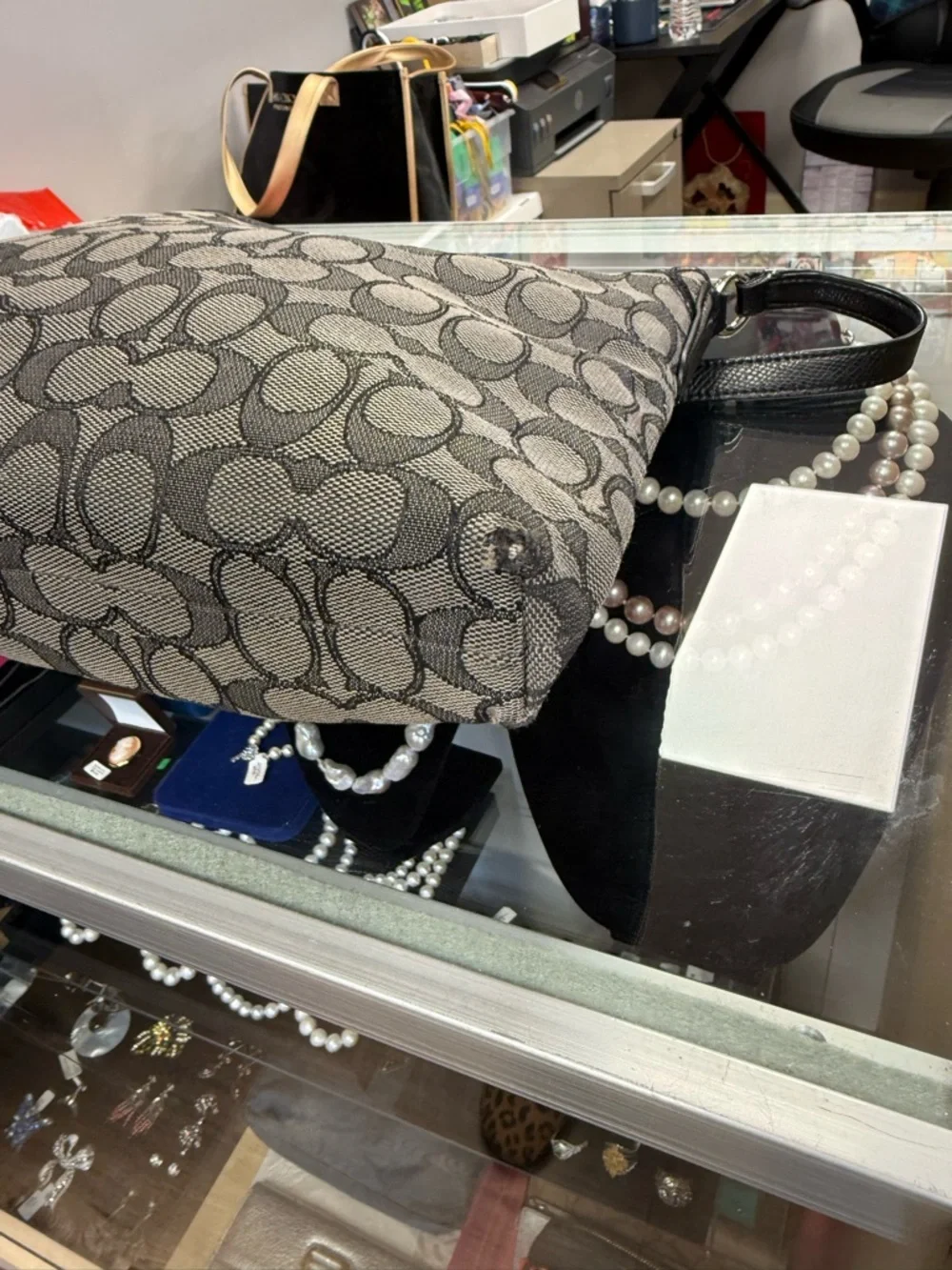 Coach crossbody featuring